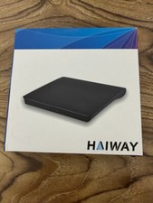 Haiway  External CD DVD ODD HDD Device R/RW USB Portable DC 5V Black picture