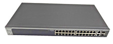 NETGEAR GS728TX-100NES ProSAFE 28-Port Stackable Smart Switch, USED NO RACK EARS picture
