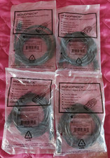 MonoPrice Ethernet Patch Cables CAT6 UTP 24AWG 5 Ft Black (4) picture