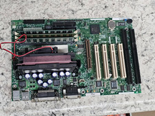 Rare Retro Clean Intel RC440BX Motherboard E139761 PCI ISA AGP USB w/CPU & Audio picture
