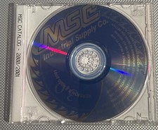 MSC Industrial Supply Co. 2000 2001 PC CD Computer Catalog Vintage Rare Ver. 3.0 picture
