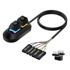 External Power Button for Desktop, PC Power Switch, Push Button, Manual Opera... picture