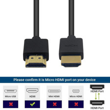3FT HIGH SPEED HDMI CABLE with ETHERNET 4K for HD PC LAPTOP BLURAY PS3/4/5 XBOX picture