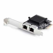 StarTech 2-Port 5G Gigabit PCIe Network Adapter Card, 5G/2.5G/1G/100M/10M, PCI picture