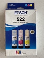 Genuine Epson 522 Color Combo Pack Exp 5/29 New In Box picture