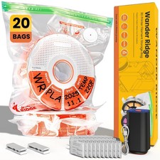 20 PCS 3D Printer Filament Storage Bags Vacuum Kit 20 13x15 inches Desiccants picture