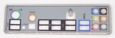 MSI 890FXA-GD65 MS-7640 Ver:3.0 - ATX Bezel Slot Bezel IO Shield (#2298) picture