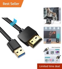 High-Performance 6.6FT USB to HDMI Adapter - 1080P Display for Windows Systems picture