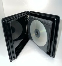 10 PCS 12-CD DVD 2-Ring Binder Album Case w/Sleeve,Black 90147/10/SF006BLK/60    picture