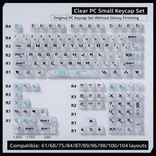 Premium Tomorrow Fragrance Translucent PBT Keycaps Set for Mechanical Keyboard picture