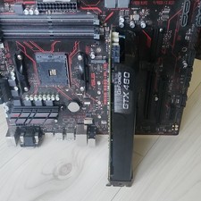 Asus Prime B350 Plus Motherboard Graphics Card Combo EVGA gtx 460 picture