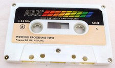 Atari 400/800 Writing Programs II Cassette Tape CX4106 Vintage 1981 picture