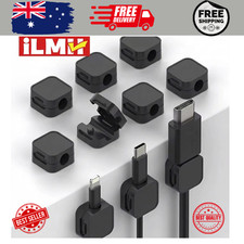 Adjustable Cable Clips Adhesive Cord Holder Desk Cable Organizer 1-20PCS picture