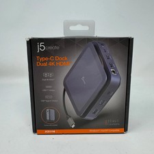 J5create JCD3198 140W 11-in-1 USB-C Multi-Port Dock Black picture