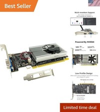 Nvidia GeForce GT 210 1024MB Low Profile GPU with HDMI/VGA, Compact & Efficient picture