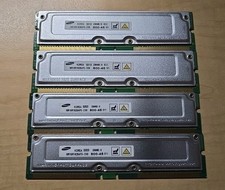 1GB Kit 4x256MB Samsung PC800 RAMBUS RDRAM RIMM MR16R1628AF0-CK8 picture