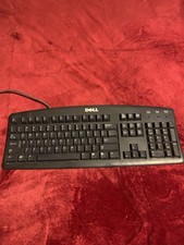Dell Model L100 Wired PS/2 Standard Keyboard Black QWERTY English Plastic picture