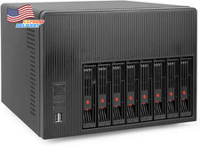 K7 8 Bay NAS Case Computer Enclosures Compatible Micro-Atx Mini-Itx Motherboard picture