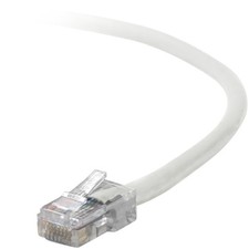 BELKIN INTERNATIONAL INC A3L791-01-WHT Patch Cable Rj-45 M 1 Ft Utp Cat 5E picture