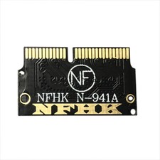 M.2 NGFF AHCI NVMe SSD M Key Converter Adapter fit MacBook 2013-2017 12+16Pin US picture