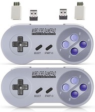 Wireless Controller for Mini SNES, Gamepad with USB Wireless Receiver picture