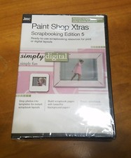 Paint Shop Xtras Scrapbooking Edition 5 PC CD-ROM 2004 Creating Digital Layouts picture