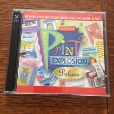 Nova Development Print Explosion Deluxe 3-Disc Graphics Software for Mac picture