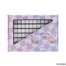 Ducky x hololive English FUWAMOCO PBT Keycap Set US ANSI Layout Limited 132 Keys picture