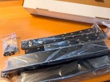 NavePoint Universal 1U 4-Post Rack Mount Shelf Rail 33.5