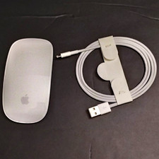 Apple Magic Mouse 2 A1657 Wireless Bluetooth Silver/White w/ Cable Brand New picture