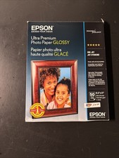 Epson Ultra Premium Photo Paper GLOSSY (8.5X11 Inches, 30Sheets) (S042175),White picture
