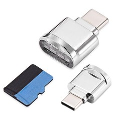 Cy 2pcs Usb Type C Usbc To Micro Sd Sdxc Tf Card Reader Adapter For Laptop Cell picture