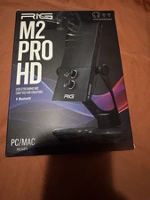 RIG M2 PRO HD USB Bluetooth Streaming Microphone Cardioid Freestanding Black picture