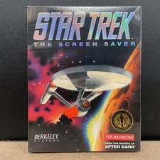 Berkeley Systems Star Trek The Screen Saver For Macintosh Factory Sealed picture