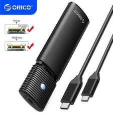 ORICO M.2 NVMe SATA SSD Enclosure Adapter USB C 3.2 Gen 2 US picture