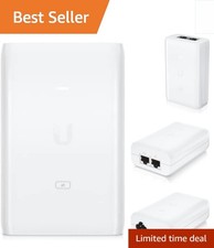 Compact Ubiquiti PoE Injector - 30W Power for U6 APs & Cameras, Surge Shielded picture