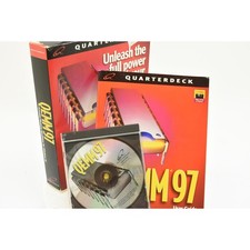 Vintage Quarterdeck QEMM97 V9 PC Box Software NOS New Windows 95  DOS 3.1 picture