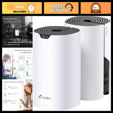 Whole Home Mesh WiFi System - Dual Pack Deco S4, High-Speed Wireless Coverage picture
