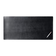 Luxury Bonded Leather Desk Mat Pad - Rollable Writing Blotter Protector 36