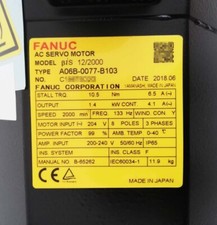 Fanuc A06B-0077-B103 Servo Motor New fedex or DHL picture