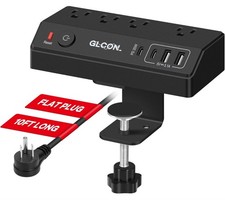 Desk Clamp Power Strip 20W USB C Fast Charging Station 10FT  4 USB Ports picture