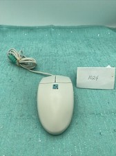 A4Tech Mouse Wired Corded PS/2 PS2 Trackball Beige OK-720 Vintage Retro picture