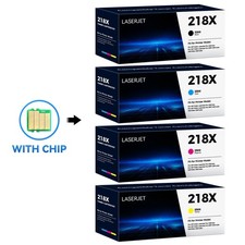 4PK Fit For HP 218X High-Yield Toner for Color Laserjet Pro 3201dw MFP 3301cdw picture