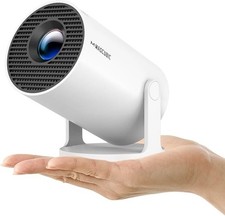 MAGCUBIC HY300PRO LCD Smart Projector 720p/1080p WiFi BT HDMI 180° White picture