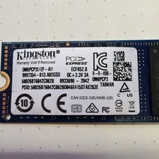 Kingston M.2 PCIe PCI Express Internal SSD 512GB Blue 0M8PCP3512F-AI1 picture