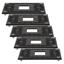 5 Pcs Radiator Back Plate Bottom Non-conductive Cooler Backplate CPU picture