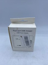 USB-4PF USB 4PF Four Port USB A/C Ac Power Adapter USB 4X USB Brand New picture