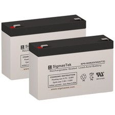 Battery Pack for CyberPower OR700LCDRM1U - 6V Sealed, Rechargeable by SigmasTek picture