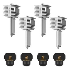 4 Pack Hardened Steel Nozzle Set: 0.2, 0.4, 0.6, 0.8mm picture
