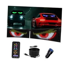 Multifunctional Bright 2PCS Devil Eyes for Cars Windshield - 2PCS-15in x 4in picture